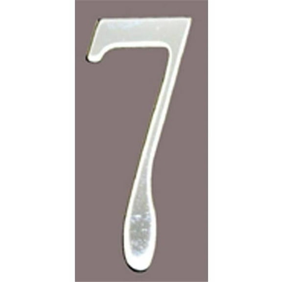 Mailbox Accessories Stnls Steel Address Numbers Size - 2 Number - 7-Stainless Steel