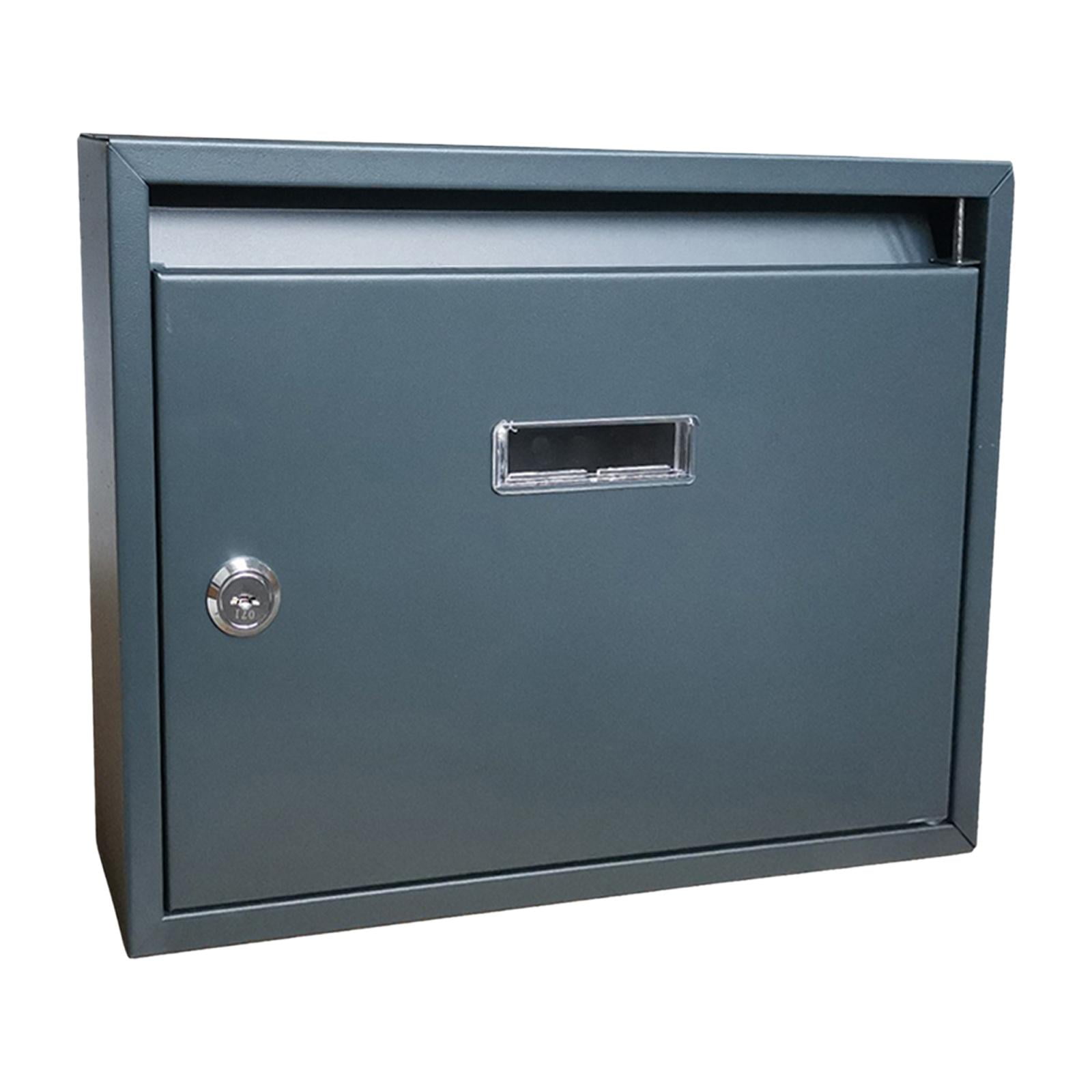 Mailbox Combination Locking Mounted Comment Deposit Suggestion Drop Box ...