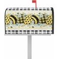thumbnail image 1 of Mailbox Cover Magnetic Mailbox Wraps, Buffalo Plaid Polka Dot Heart Design Mailbox Covers Large Size 18.5x21.7 Inch Mail Wrap Post Letter Box Decoration for Outdoor Gardern Yard, 1 of 6
