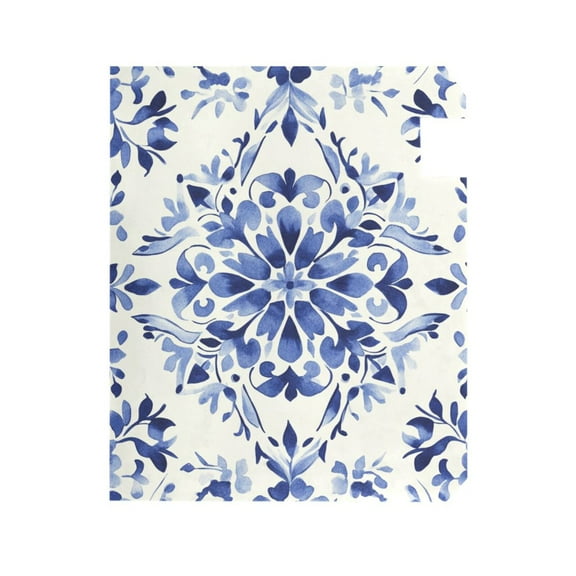 Mailbox Covers Design Blue Flowers Art Pattern Fashion Mailbox Cover