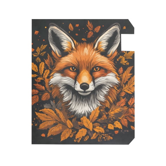 Mailbox Covers Design Fox And Maple Leaf Pattern Fashion Mailbox Cover