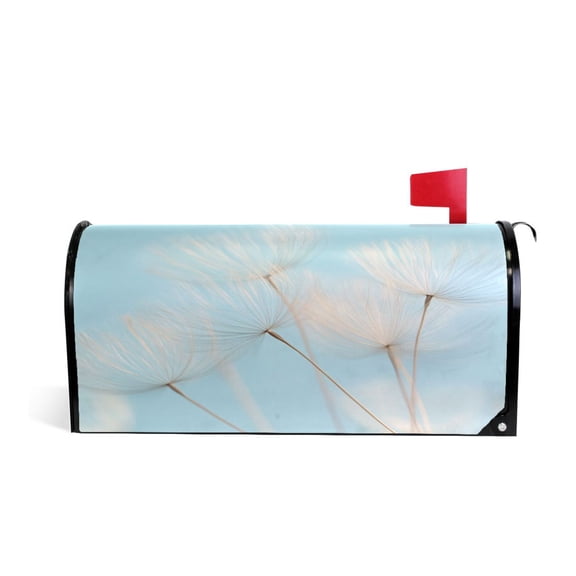 Mailbox Covers Magnetic Large Size 25.4x20.78 in Mailbox Wraps Post for Garden Yard Decor Dandelion Seeds
