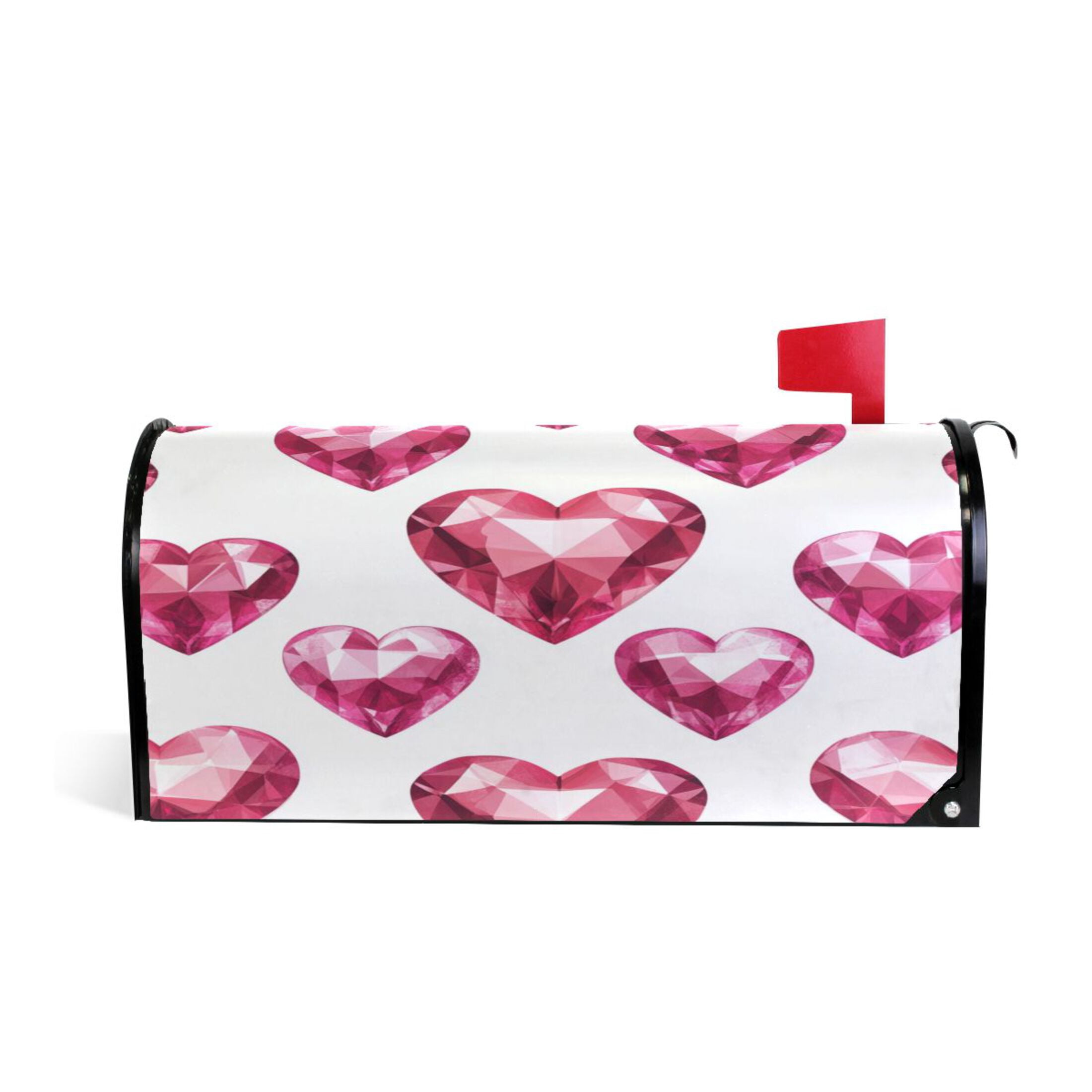 Mailbox Post Wraps Mailbox Covers Magnetic Large Size 25.4x20.78 in Mailbox Wraps Post for ...