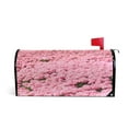 thumbnail image 1 of Mailbox Covers Magnetic Large Size Post Box Cover Wrap Outside Waterproof Home Yard Garden Decor Oriental Cherry Bloom Everywhere 25.5x21, 1 of 9
