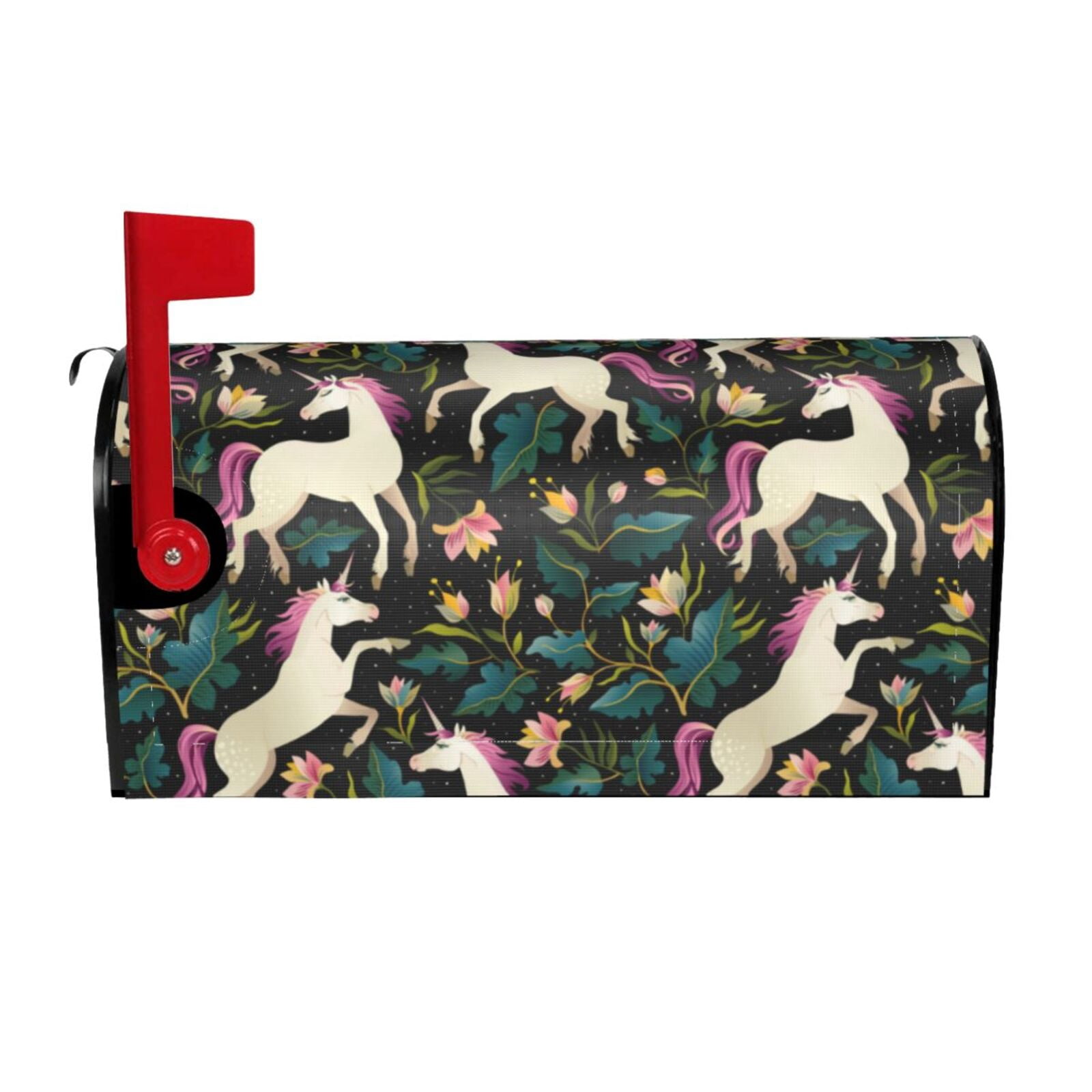 Cute Sloth Mailbox Cover – Magnetic Wrap For Standard US Mailbox, 18.4x21.5 In, Fade-Resistant Polyester - View #2