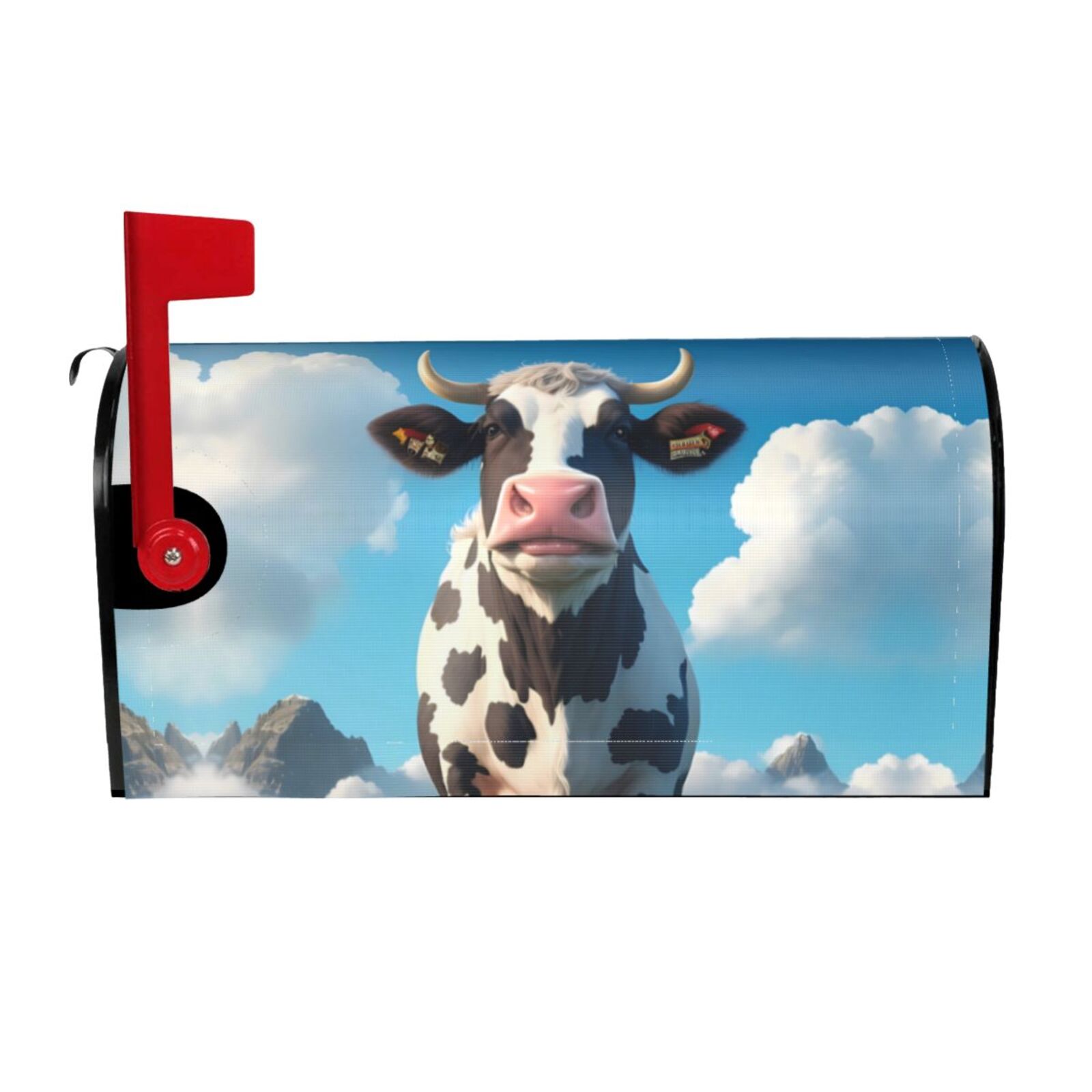 Mailbox Covers Magnetic Standard Size - Cute Daisy Cow A Waterproof ...