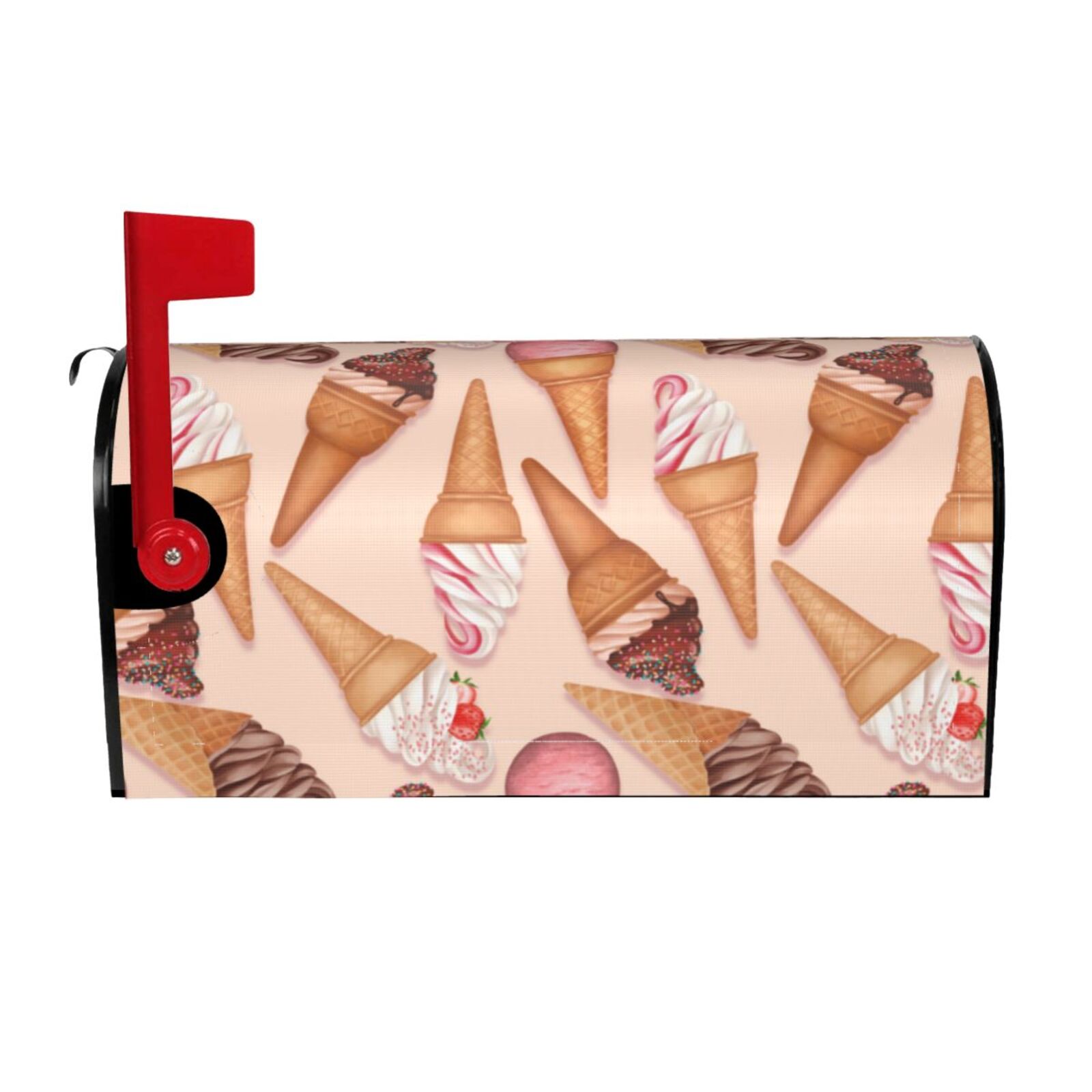 Ice Box Cover Mailbox Covers Magnetic Standard Size - Ice Cream No.J9012 Waterproof ...