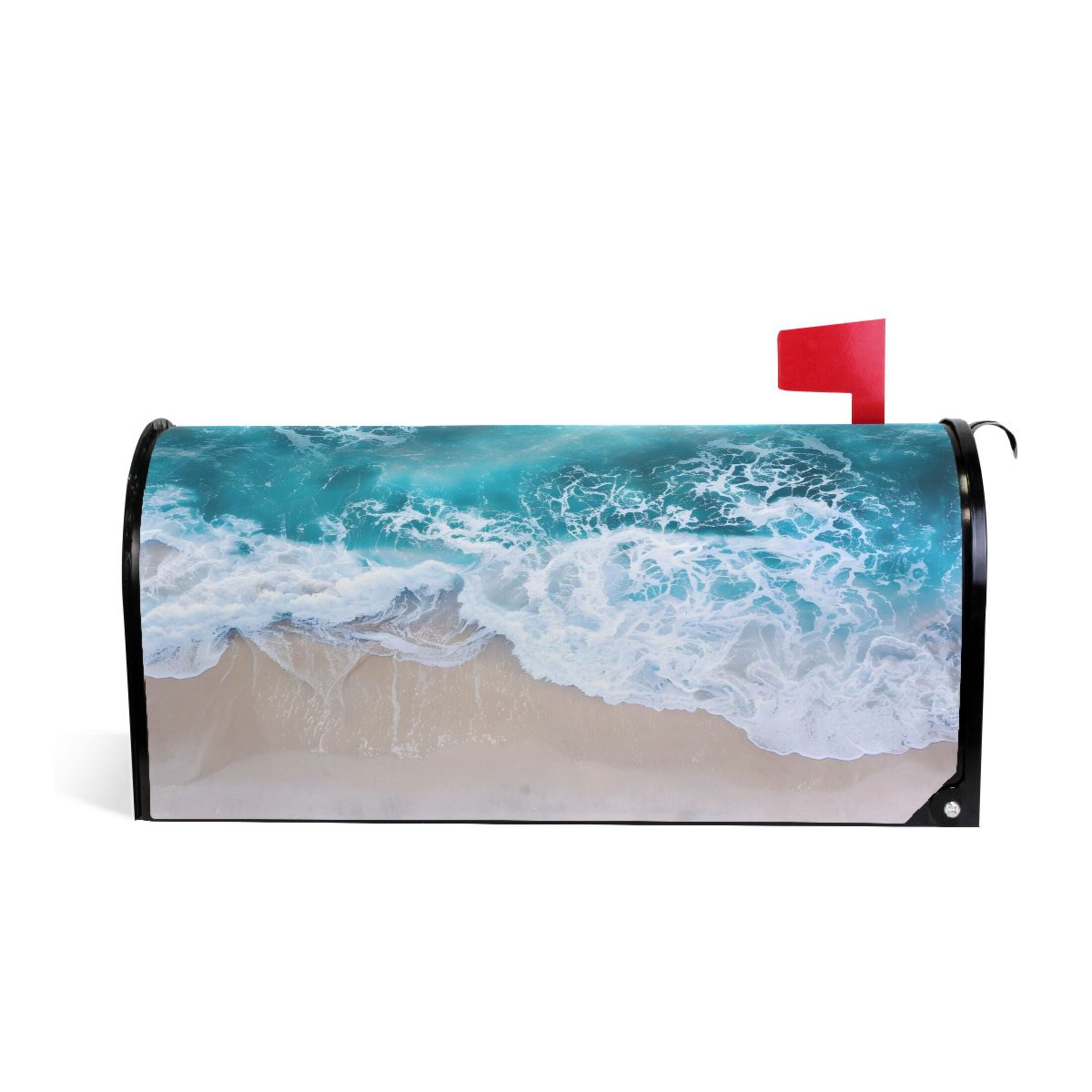 Mailbox Post Wraps Mailbox Covers Magnetic Standard Size Post Box Cover Wrap Outside ...