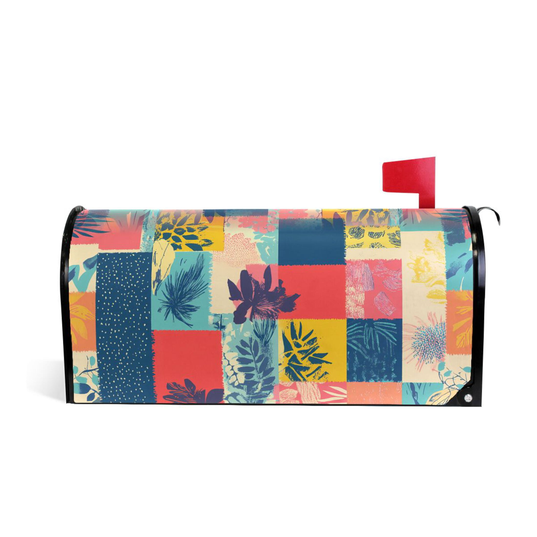 Mailbox Post Wraps Mailbox Covers Magnetic Standard Size Post Box Cover Wrap Outside ...