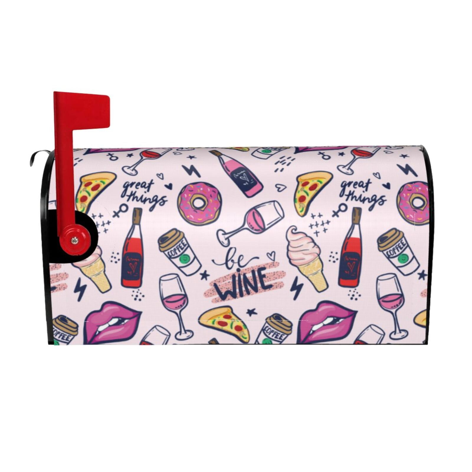 Mailbox Covers Standard Size Wine Waterproof Mailbox Wraps