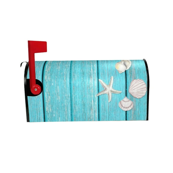 Mailbox Covers Standard Size 18" X 21" Flowers Mailbox Wraps Post Letter Box Cover For Holiday Garden Yard Decor