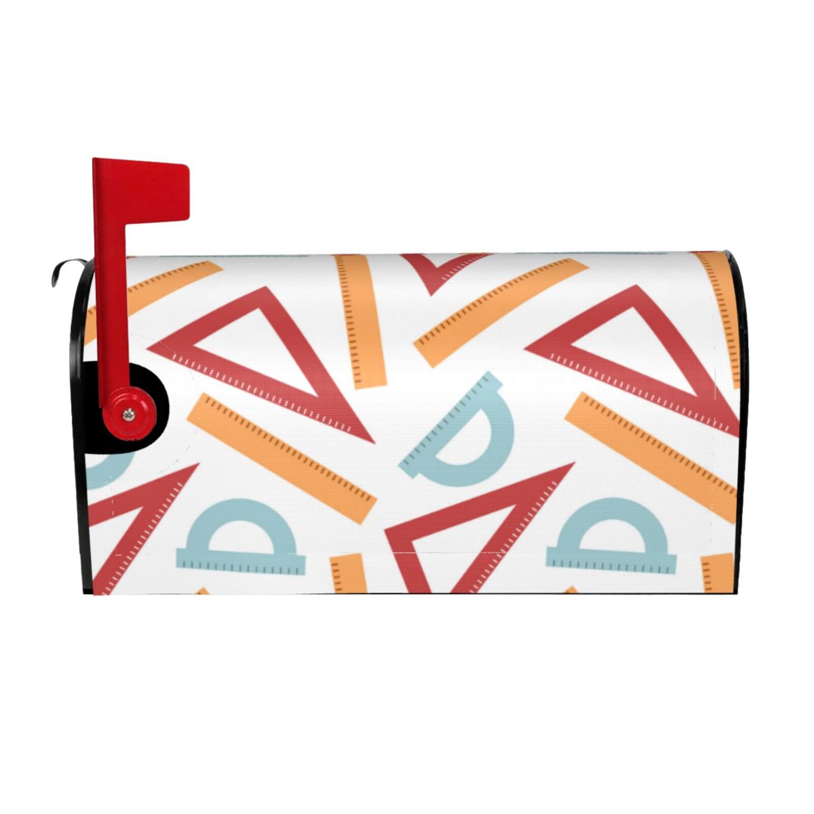 Mailbox Covers, colorful Math ruler Print Welcome Cute Mailbox Cover ...