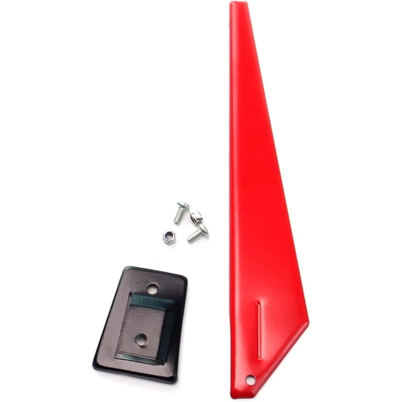 Mailbox Flag Galvanized Sheet Mail Box Flag Replacement Kit for Metal Brick Stone Wood and All Other Surfaces