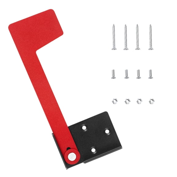 Mailbox Flags Replacement Kits Easy Install Hardware Suitable for Metal Brick Stone Surfaces Accessories