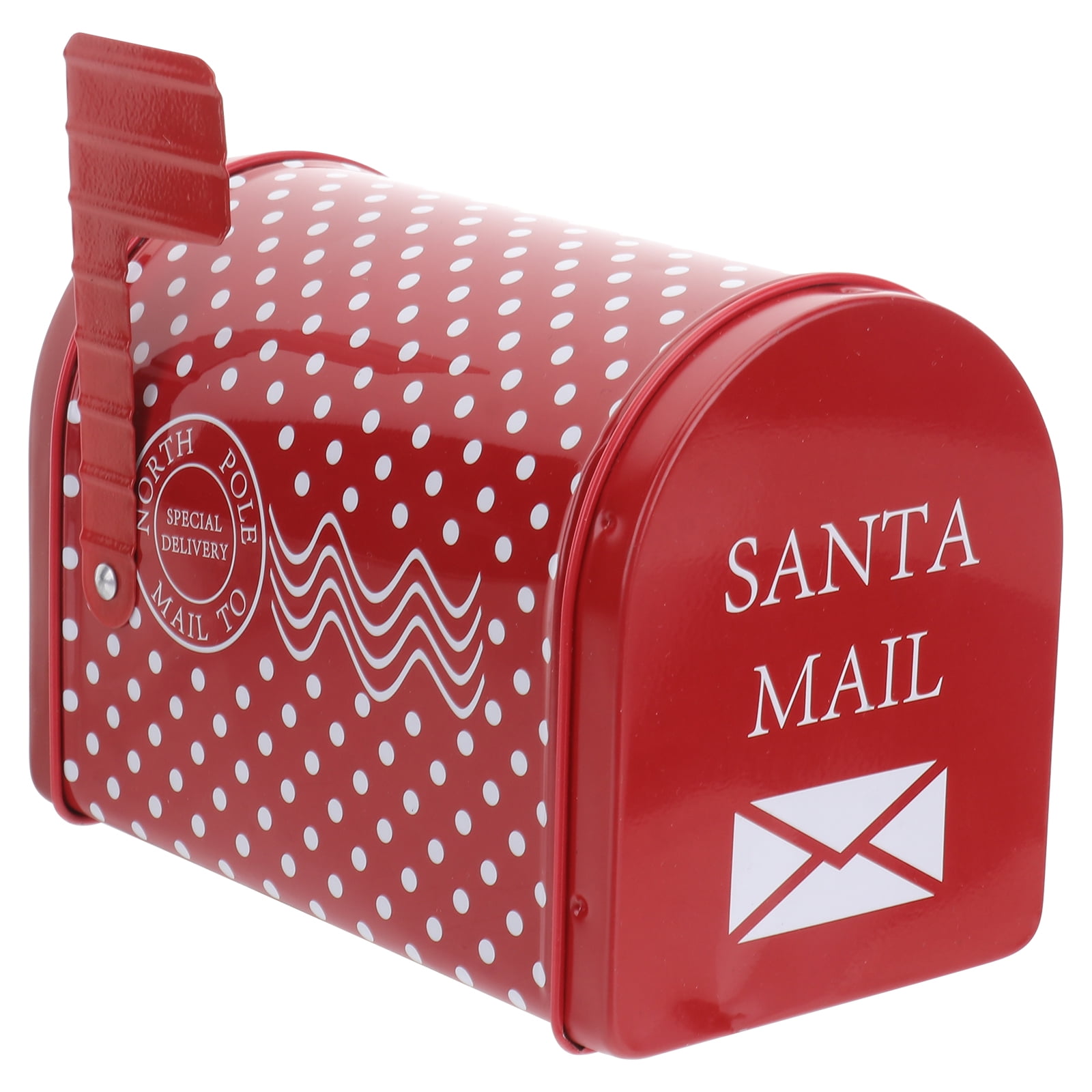 Mailbox Gift Box Tinplate Mailbox Candy Box Christmas Gift Box
