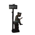 thumbnail image 1 of Mailbox - Girl sitting on books and reading -  Size: 26"L x 22"W x 53"H., 1 of 10