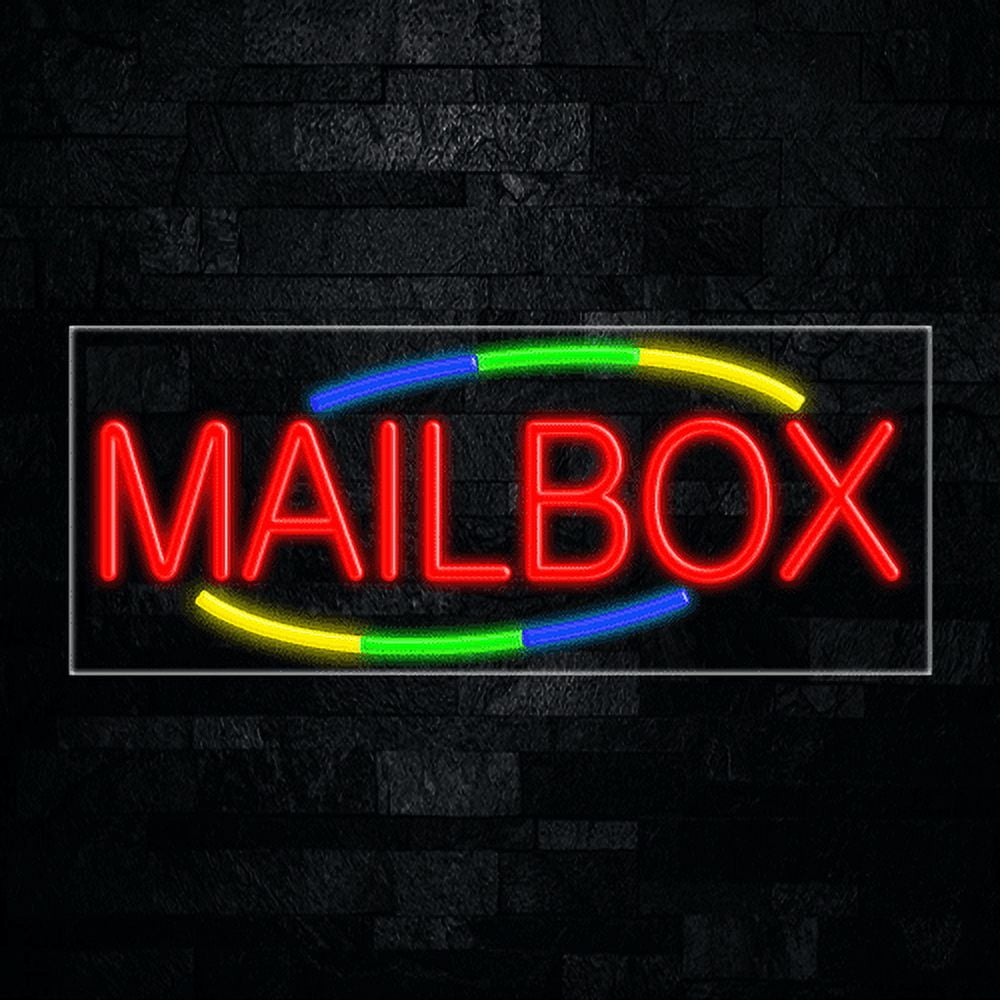 MailboxLED Neon Sign 30"L x 12"H 30830