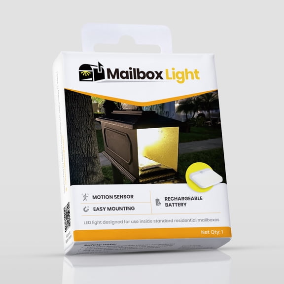 Mailbox Light with Motion Sensor  Automatic Interior Mailbox Illumination