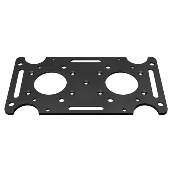 Mailbox Mounting Bracket Mounting Adapter Plate fits on 4x4 Wood or Hollow Posts