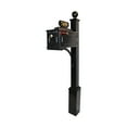 thumbnail image 1 of Mailbox & Post System  Black Rust Resistant Mailbox Kit, 1 of 6