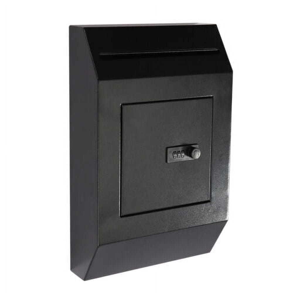 Mailbox Slot Drop Box Wall Mount Secure Locking Heavy Duty