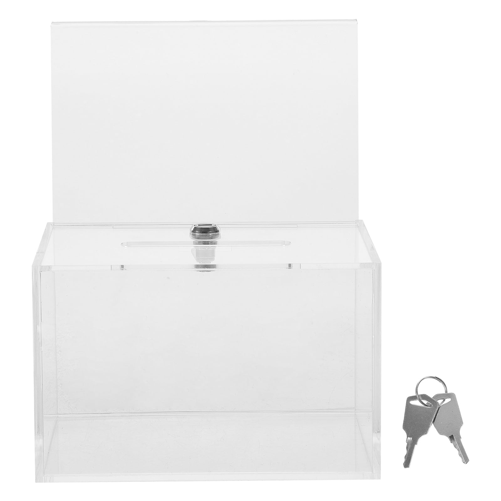 Mailbox Suggestion Box Empty Gel Pen Shells Charity Collection Bucket
