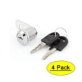 thumbnail image 1 of Mailbox Toolbox Enclosure Cabinets Desks Drawers Cam Lock 4pcs w Keys, 1 of 4