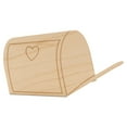 thumbnail image 1 of Mailbox Wood Cutouts 12-inch, 1/8 inch Thick, Pack of 2 Mother's Day/Valentines Crafts for Gifts and Girls' Décor, by Woodpeckers, 1 of 4