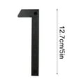 thumbnail image 1 of House Numbers for Outside 5 Modern Metal House Numbers Door Number House Address Letters And Numbers For Outside Signs Address Numbers for Houses, 1 of 8