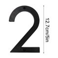 thumbnail image 1 of House Numbers for Outside 5 Modern Metal House Numbers Door Number House Address Letters And Numbers For Outside Signs Address Numbers for Houses, 1 of 8