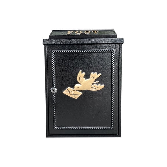 Mailboxes for Homes Wall Street Post Lock Mailbox For Letters, Outer Mail Box, Wall Mount, Balcony