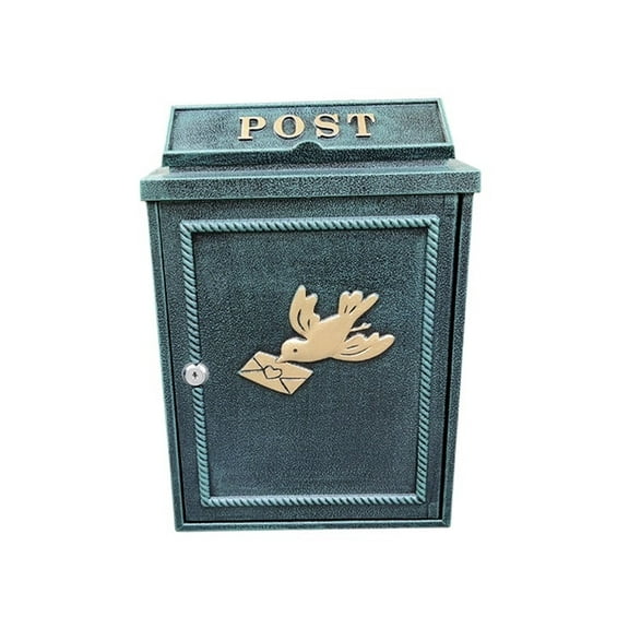 Mailboxes for Homes Wall Street Post Lock Mailbox For Letters, Outer Mail Box, Wall Mount, Balcony
