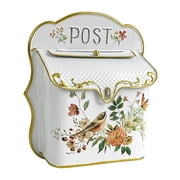Mailboxes for Homes Wall Wall Mounted Post Box Mailboxes Letter Box Metal Farmhouse