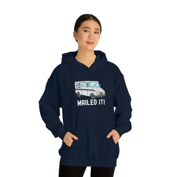 Mailed It Truck Postal Worker Hoodie