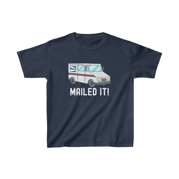 Mailed It Truck Postal Worker Kids T-Shirt