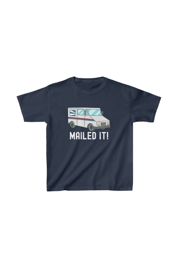 Mailed It Truck Postal Worker Kids T-Shirt