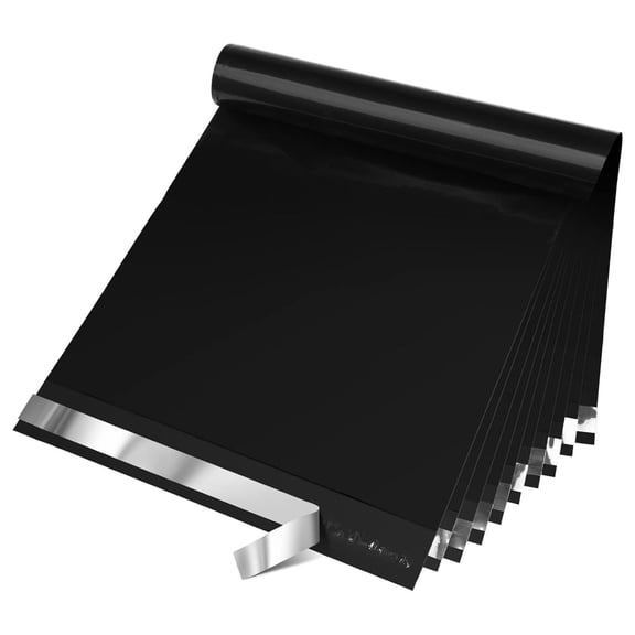 Mailers 12x15.5 Envelope Mailers 100pack Shipping Bags with Self Adhesive Waterproof and Tear-Proof Postal Bags in Black