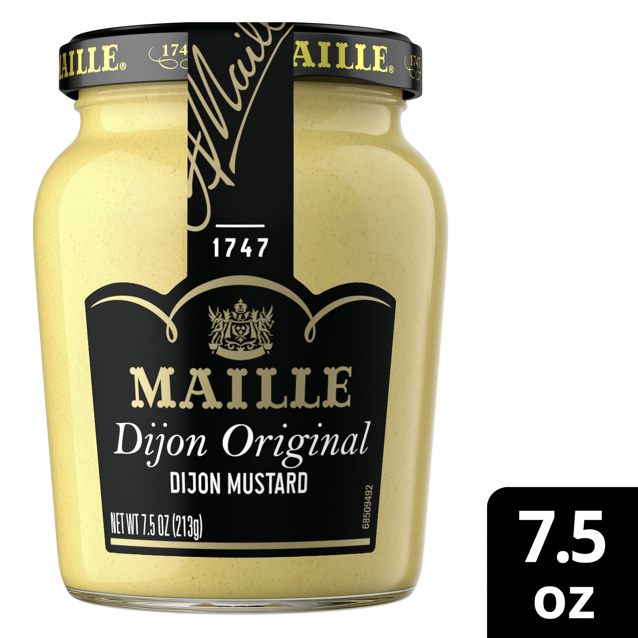 Maille Gluten Free and Kosher Certified Whole Grain Old Style Mustard