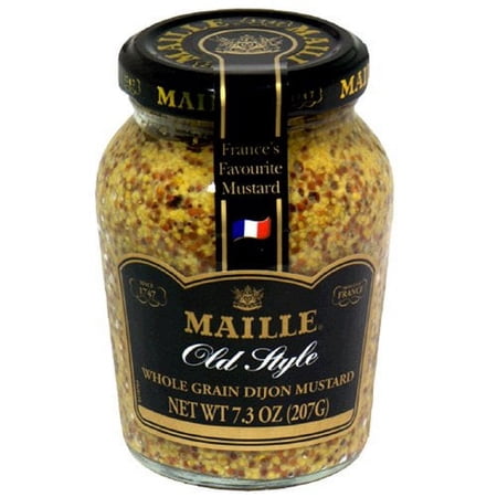 Maille Old Style Mustard, 7.3-Ounce Bottles (Pack of 6)