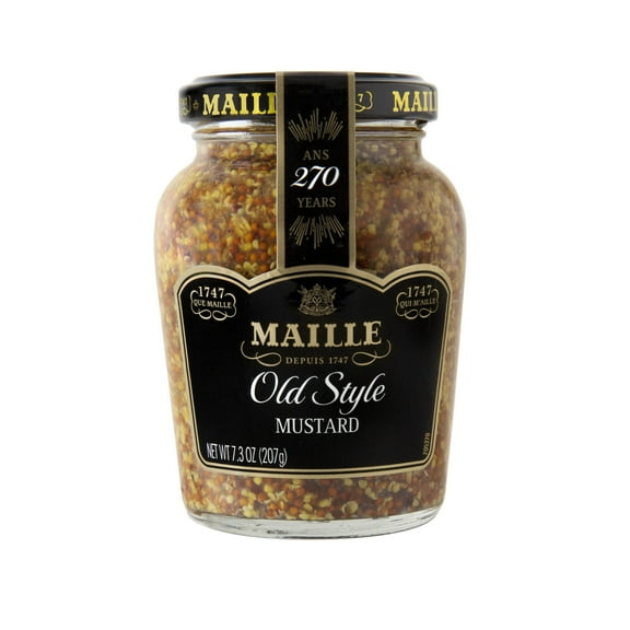 Maille Old Style Whole Grain Dijon Mustard, 7.3 oz Jar