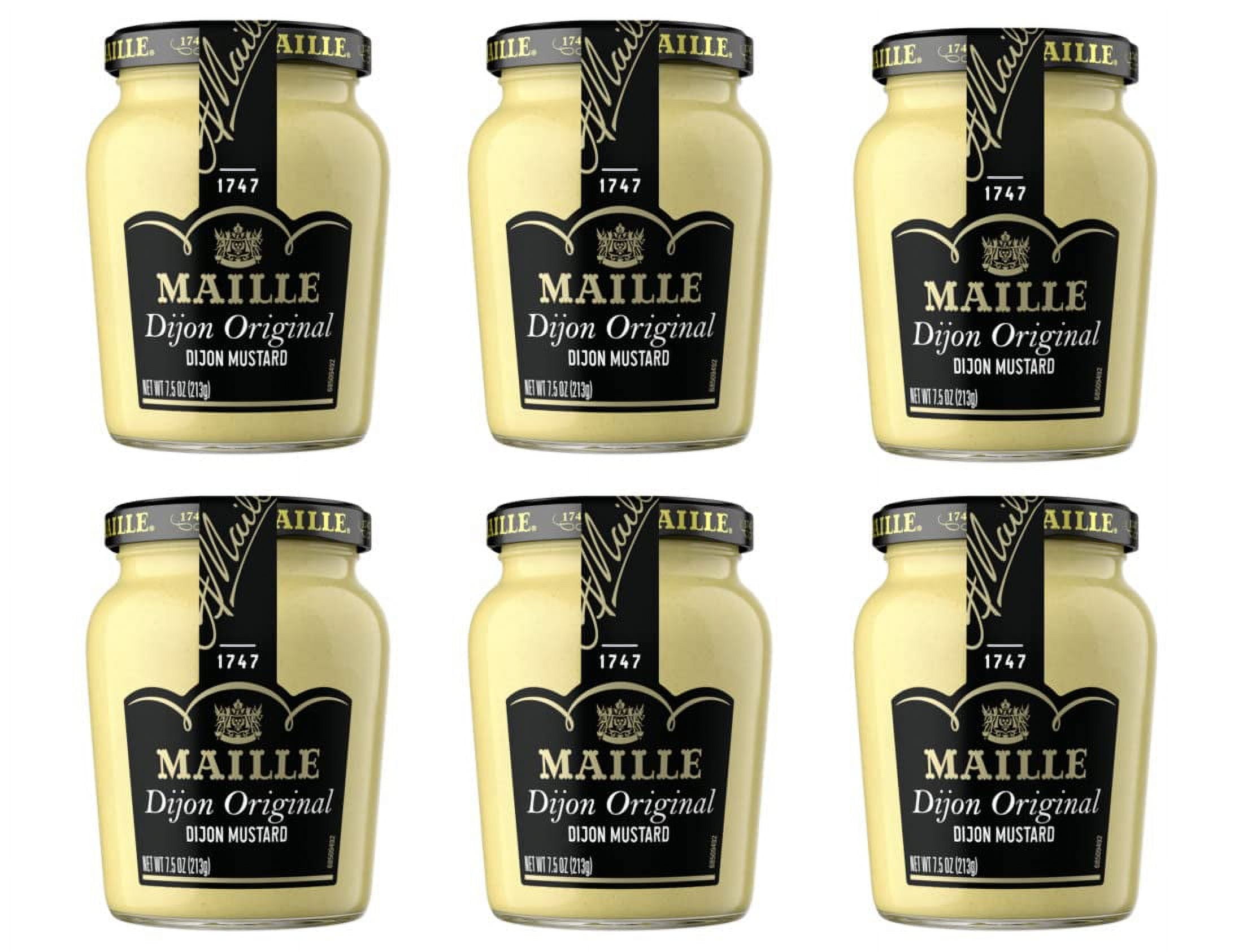 Maille Original Dijon Mustard Condiment, 7.5 Fluid Ounce -- 6 per case
