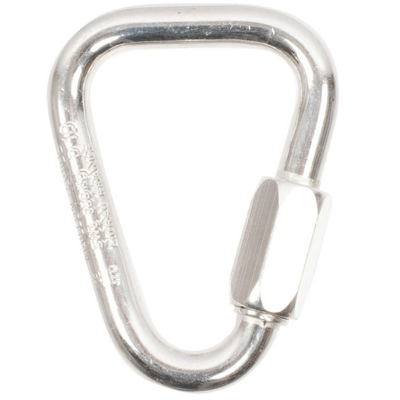 Maillon Rapide Delta Zicral Aluminum Quick Links - 10mm/7/16" Standard Pack
