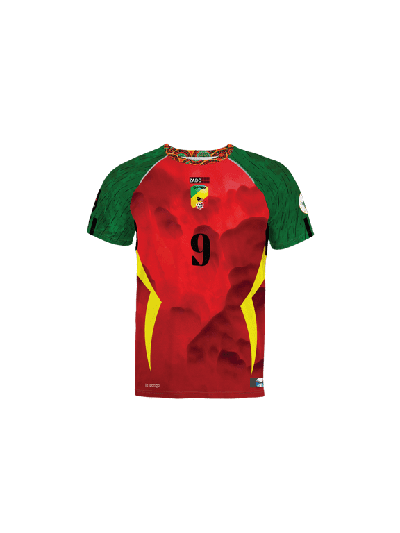 Maillots Congo football