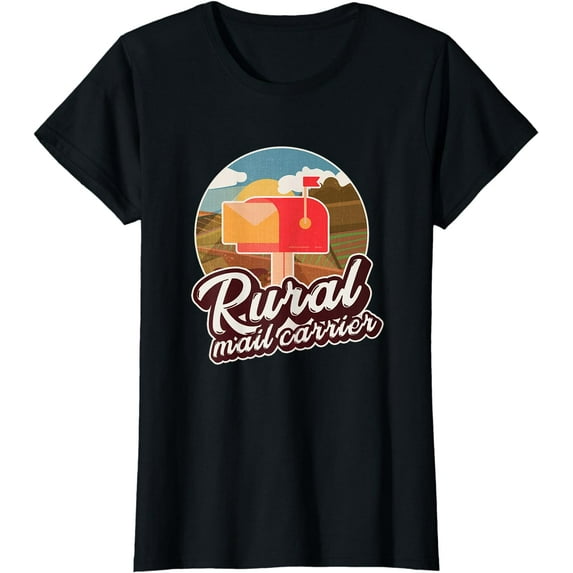 Mailman Postal Worker Post Office - Rural Mail Carrier T-Shirt