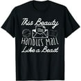 thumbnail image 1 of Mailwoman Postal Worker - Post Office Mail Carrier T-Shirt, 1 of 4