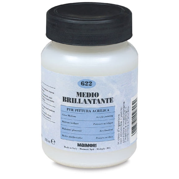 Maimeri Acrylic Polymer Medium - Gloss, 250 ml jar