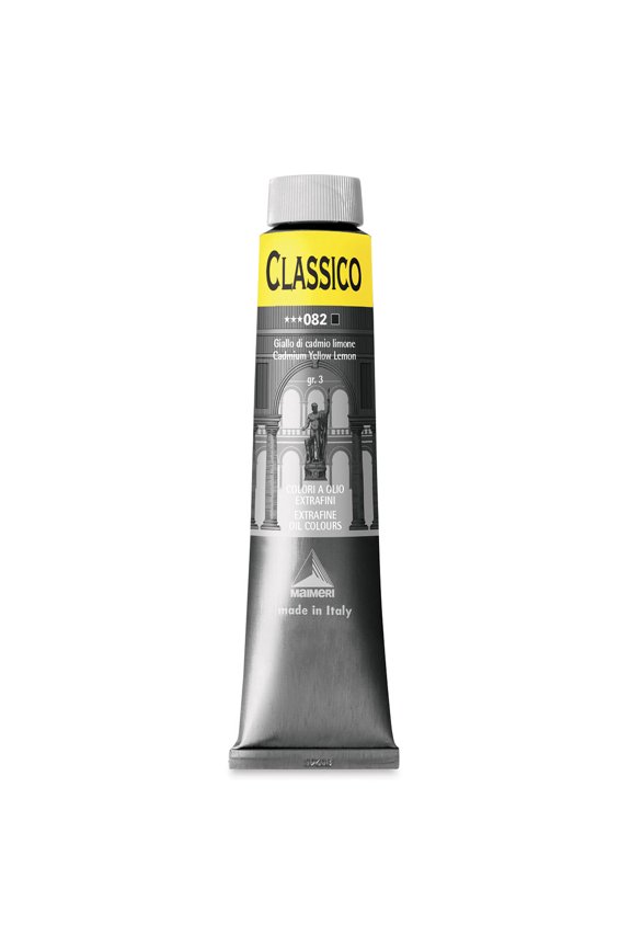 Classico Oil Color - Cadmium Yellow Lemon, 200 ml tube