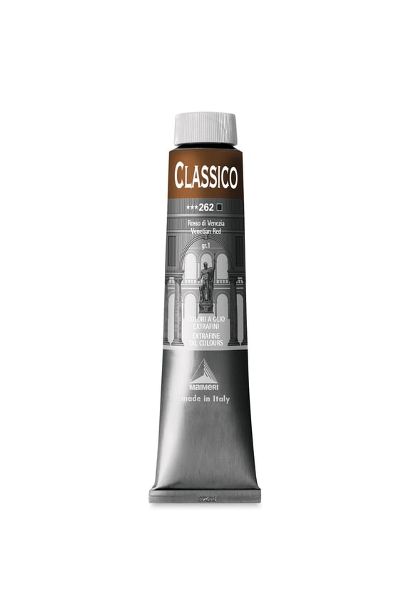 Classico Oil Color - Venetian Red, 200 ml tube