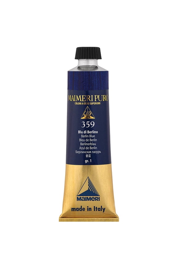 Puro Oil Color - Berlin Blue, 40 ml tube
