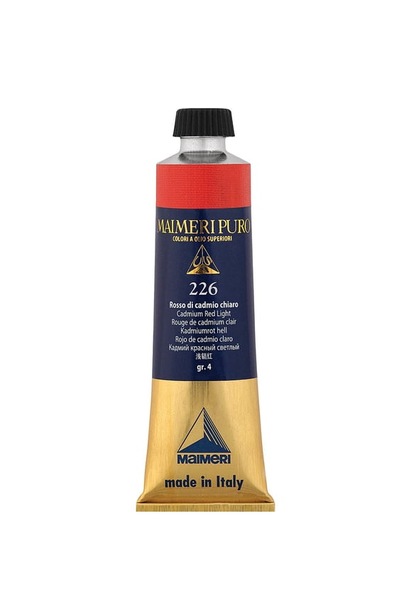 Puro Oil Color - Cadmium Red Light, 40 ml tube